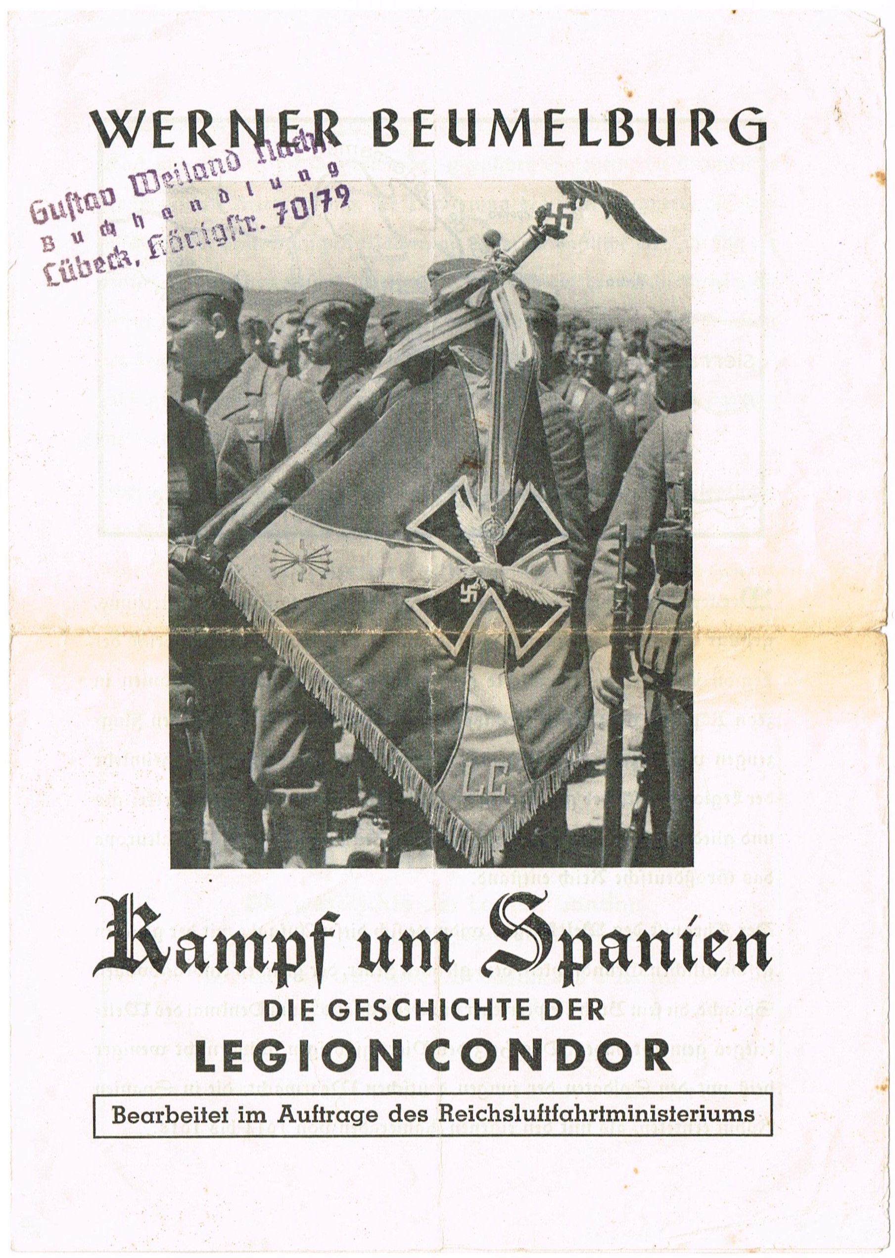 Kampf um Spanien - Reclamefolder